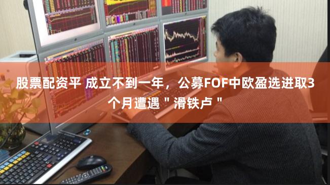 股票配资平 成立不到一年，公募FOF中欧盈选进取3个月遭遇＂滑铁卢＂